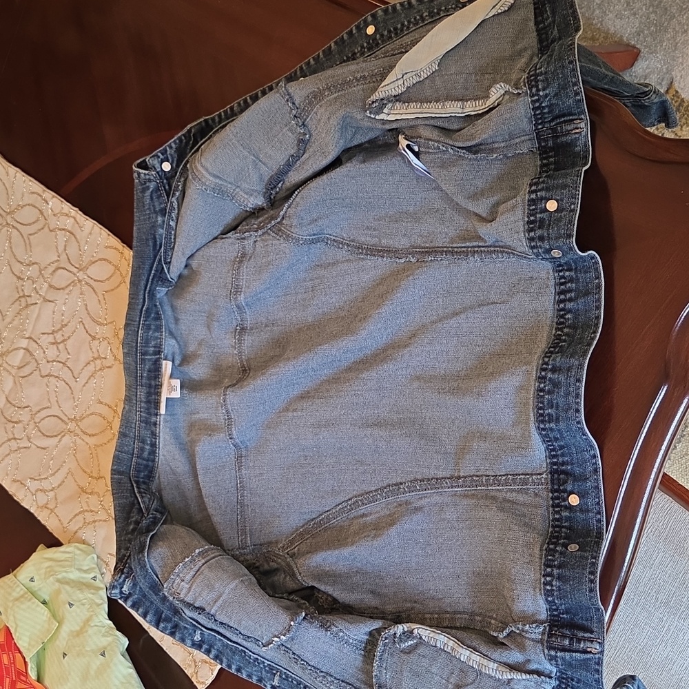 Style & Co. Denim Blue Women's Jacket Size Medium - Picture 8 of 8